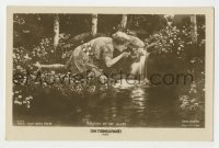 3h024 DIE NIBELUNGEN #675/8 German Ross postcard 1924 Siegfried drinking from spring before he dies!