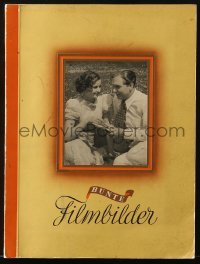 3h008 BUNTE FILMBILDER German cigarette card album 1936 contains 250 cards with color borders!