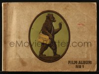 3h014 JOSETTI FILM ALBUM no 1 German cigarette card album 1930s containing 272 cards on 45 pages!