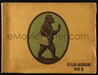 3h015 JOSETTI FILM ALBUM No. 2 German cigarette card album 1930s containing 272 cards on 44 pages!