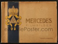 3h017 MERCEDES FILMBILDER German cigarette card album 1930s containing 162 cards on 37 pages!