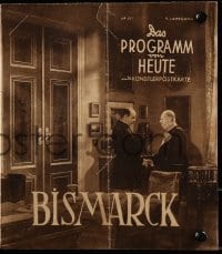 3h495 BISMARCK German program 1940 Paul Hartmann as Otto von Bismarck, Prime Minister of Prussia!