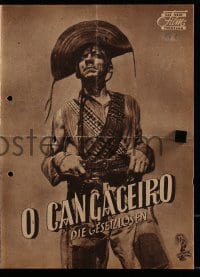 3h626 CANGACEIRO German program 1954 Lima Barreto's O Cangaceiro, Brazilian western!