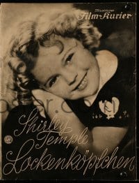 3h444 CURLY TOP German program 1935 great different images of cute Shirley Temple & John Boles!
