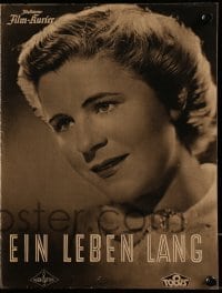 3h513 EIN LEBEN LANG German program 1940 Paula Wessely, Joachim Gottschalk, Ucicky's A Long Life!