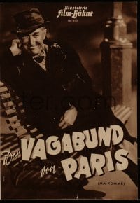 3h764 JUST ME German program 1953 Marc-Gilbert Sauvajon's Ma pomme starring Maurice Chevalier!