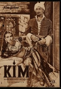 3h765 KIM German program 1952 different images of Errol Flynn, Dean Stockwell & sexy Laurette Luez!