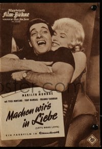 3h777 LET'S MAKE LOVE German program 1960 many different images of super sexy Marilyn Monroe!