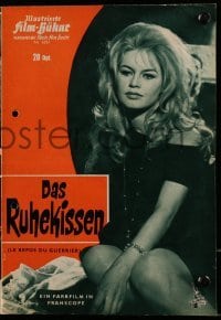 3h792 LOVE ON A PILLOW German program 1962 many different images of sexy Brigitte Bardot!