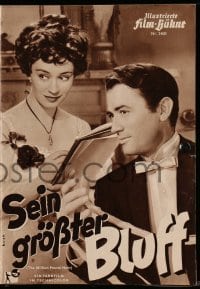 3h804 MAN WITH A MILLION German program 1954 different images of Gregory Peck, from Mark Twain!