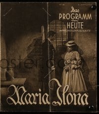 3h536 MARIA ILONA von Heute German program 1939 Paula Wessely, Geza Von Bolvary, forbidden!