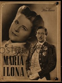 3h535 MARIA ILONA German program + postcard 1939 Paula Wessely, Geza Von Bolvary, forbidden!