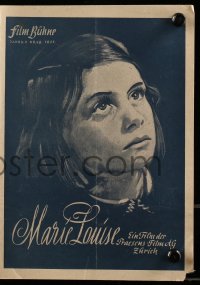 3h807 MARIE-LOUISE German program 1946 young French Josiane Hegg sent to Switzerland in WWII!