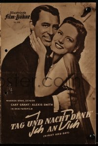 3h849 NIGHT & DAY German program 1949 Cary Grant as Cole Porter, Alexis Smith, different images!