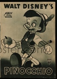 3h872 PINOCCHIO German program 1951 Disney classic fantasy cartoon, different images!