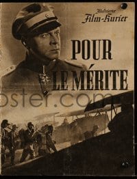 3h543 POUR LE MERITE German program 1938 Nazi World War I propaganda with Bohme & Hartmann!