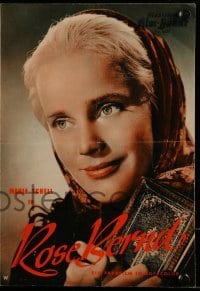 3h936 SINS OF ROSE BERND German program 1957 many images of pretty Maria Schell & Raf Vallone!