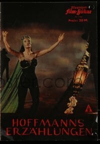 3h959 TALES OF HOFFMANN German program 1951 Powell & Pressburger ballet, Moira Shearer, different!