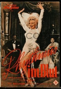 3h965 THERE'S NO BUSINESS LIKE SHOW BUSINESS Film Buhne German program 1955 Marilyn Monroe, different!