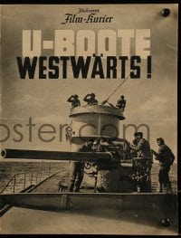 3h561 U-BOAT, COURSE WEST German program 1941 U-Boote westwarts, WWII propaganda, conditional!
