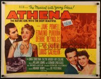 3j528 ATHENA style A 1/2sh 1954 nature girl Jane Powell, Edmund Purdom, Debbie Reynolds, Vic Damone!