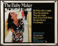 3j531 BABY MAKER 1/2sh 1970 directed by James Bridges, surrogate mom Barbara Hershey!