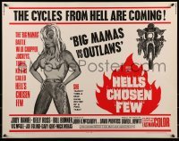 3j682 HELL'S CHOSEN FEW 1/2sh 1968 motorcycles from Hell are coming, real biker gangs!