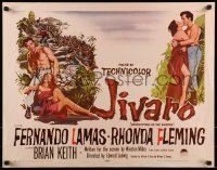 3j716 JIVARO style B 3D 1/2sh 1954 sexy Rhonda Fleming & barechested Fernando Lamas!