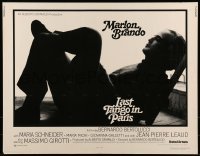 3j738 LAST TANGO IN PARIS 1/2sh 1973 Marlon Brando classic, directed by Bernardo Bertolucci!