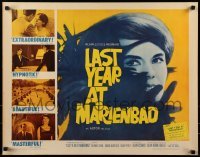 3j742 LAST YEAR AT MARIENBAD 1/2sh 1962 Alain Resnais' L'Annee derniere a Marienbad, pretty Seyrig!