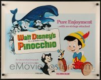 3j828 PINOCCHIO 1/2sh R1978 Disney classic fantasy cartoon about a wooden boy who wants to be real!