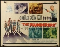 3j831 PLUNDERERS style A 1/2sh 1960 Jeff Chandler, John Saxon, Ray Stricklyn in western action!