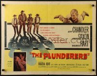 3j832 PLUNDERERS style B 1/2sh 1960 Jeff Chandler, John Saxon, Ray Stricklyn in western action!