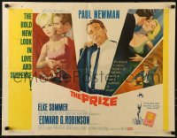 3j842 PRIZE 1/2sh 1963 Howard Terpning art of Paul Newman in suit and tie & sexy Elke Sommer!