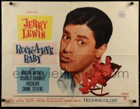 3j859 ROCK-A-BYE BABY style B 1/2sh 1958 Jerry Lewis with Marilyn Maxwell, Connie Stevens, and triplets!