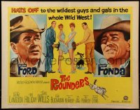 3j863 ROUNDERS 1/2sh 1965 Glenn Ford, Henry Fonda, sexy Sue Ane Langdon & Hope Holiday!
