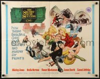 3j876 SECRET OF MY SUCCESS 1/2sh 1965 Frazetta art of sexy Shirley Jones, Stevens & top cast!