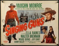 3j888 SINGING GUNS 1/2sh R1956 singer Vaughn Monroe, sexy Ella Raines, from Max Brand's novel!
