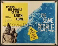 3j896 SLIME PEOPLE 1/2sh 1963 wild cheesy wacky image, they came up from the bowels of the Earth!