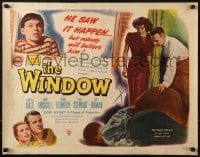 3j988 WINDOW style B 1/2sh 1949 imagination was not what held Bobby Driscoll fear-bound by the window!