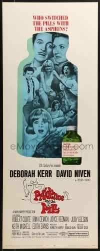3j338 PRUDENCE & THE PILL insert 1968 Deborah Kerr, David Niven, Judy Geeson, birth control comedy!