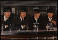 3k851 BEATLES 27x39 commercial poster 1960s the Fab Four having drinks at the Saville theatre!