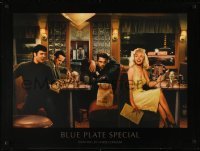 3k867 CHRIS CONSANI 24x32 commercial poster 2003 Monroe, Elvis, Bogart, Dean, Blue Plate Special!