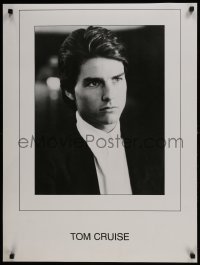 3k186 TOM CRUISE 24x32 commercial poster 1990s head & shoulders portrait of the super star!