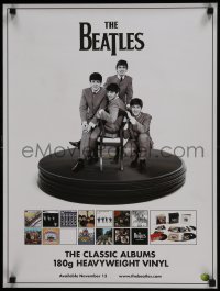 3k373 BEATLES 2-sided 18x24 music poster 2009 cool compilation of different classic album covers!