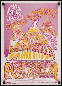 3k323 BUFFALO SPRINGFIELD/DAILY FLASH/CONGRESS OF WONDERS music poster 1966 Lamont, 1st printing!