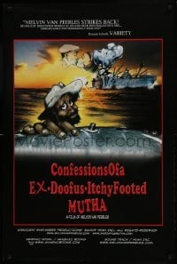 3k717 CONFESSIONSOFA EX-DOOFUS-ITCHYFOOTED MUTHA 24x36 special poster 2009 completely wild art!