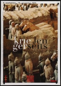 3k572 DES KRIEGER JENSEITS 24x33 German museum/art exhibition 1995 the Terracotta Army and horses!