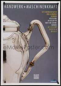 3k602 HANDWERK + MASCHINENKRAFT 24x33 German museum/art exhibition 1999 gorgeous handle!