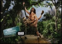 3k476 LOVE LIFE STOP SIDA 20x28 Swiss special poster 2000s HIV/AIDS, sexy jungle Tarzan parody!